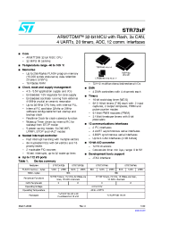 Datasheet STR730FZ1T7 manufacturer STMicroelectronics